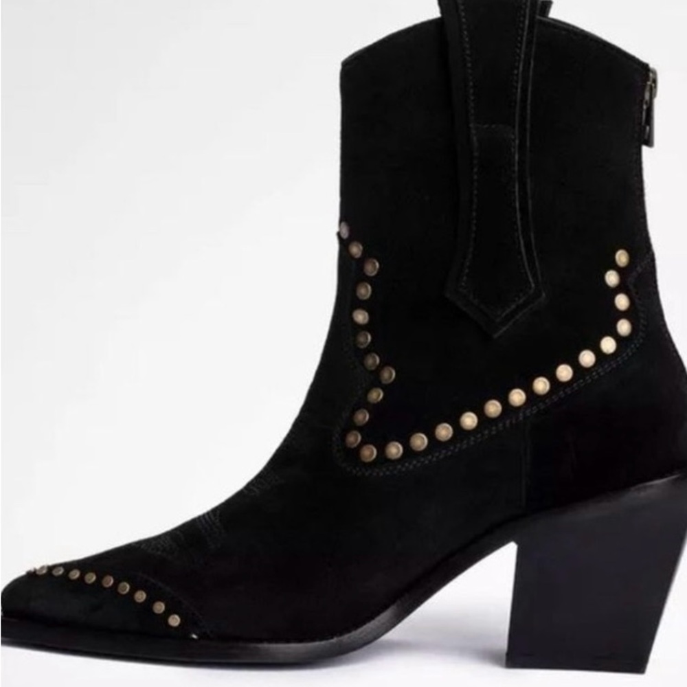 Zadig Voltaire cara studded boots